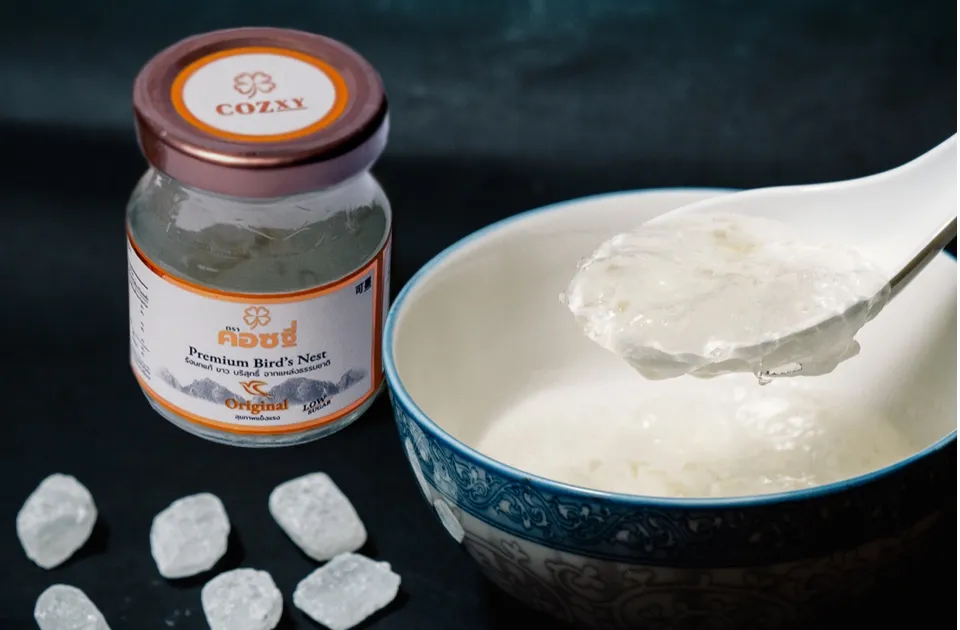 รังนกแท้ Cozxy คัดสรรจากแหล่งในประเทศไทย เนื้อรังนกแน่น คุณภาพระดับพรีเมียม