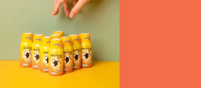 NESTSHOT รังนกแท้ผสมวิตามินซี รสส้มยูซุ เพิ่มพลังสมองและภูมิคุ้มกัน Cozxy
