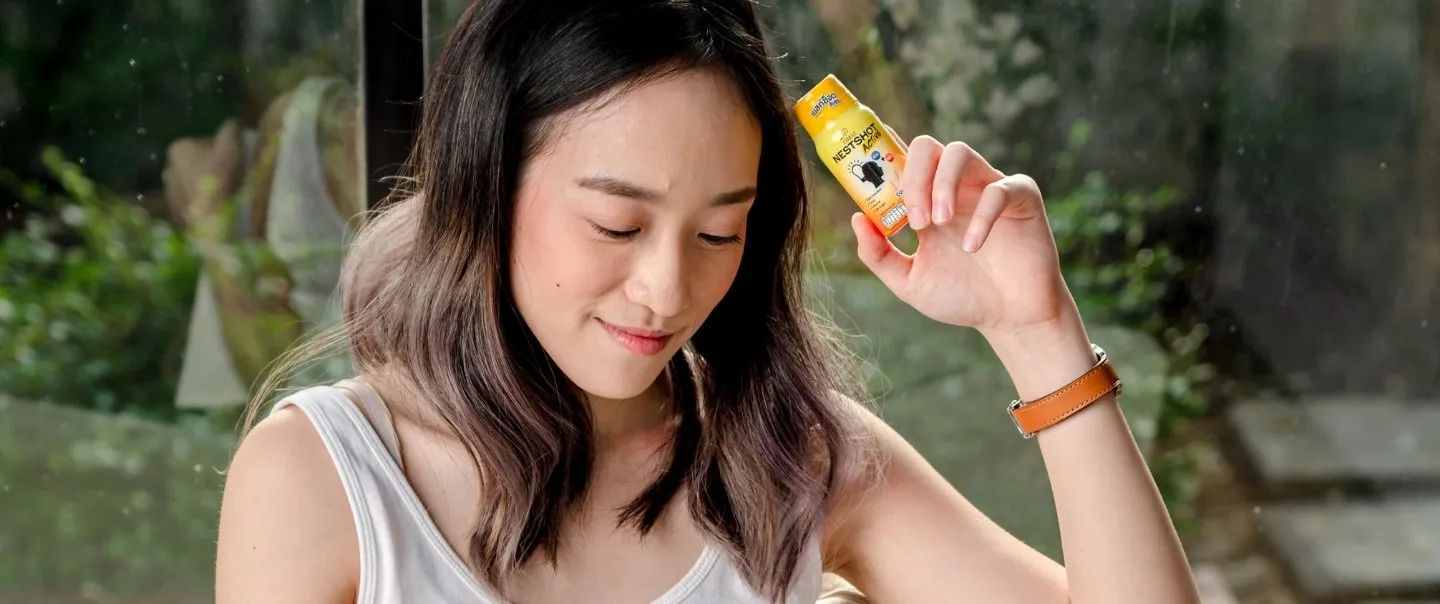 NESTSHOT รังนกแท้รสส้มยูซุ Cozxy เครื่องดื่มสุขภาพดื่มง่ายทุกวัน