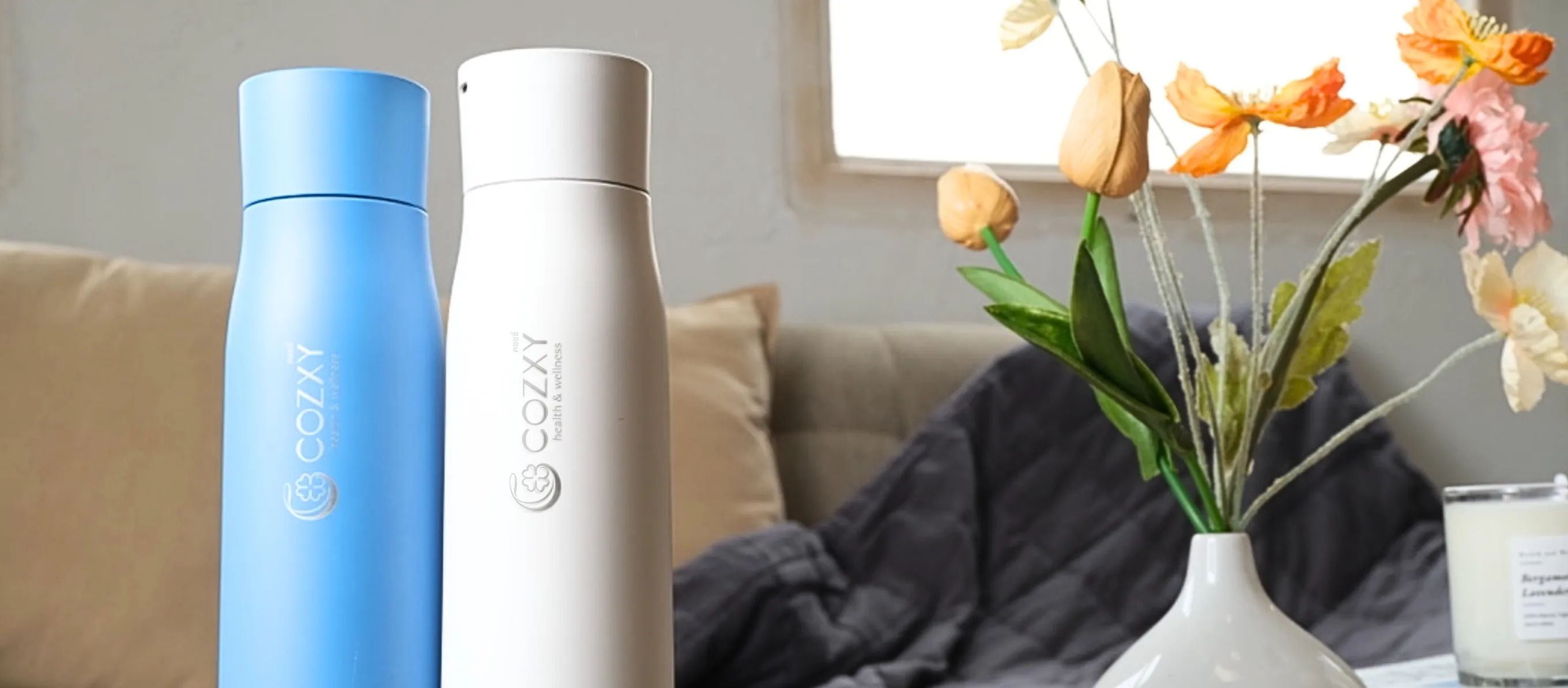 กระติกน้ำอัจฉริยะ UV-C Cozxy Smart Bottle ของขวัญสุขภาพไฮเทค