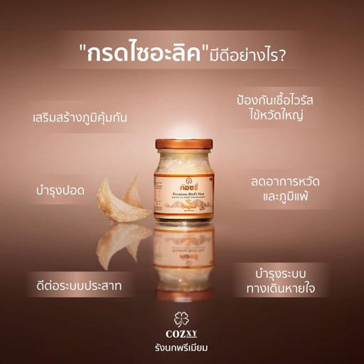 New!!! รังนกแท้  Set 6 ขวด Great Health สูตรดั้งเดิม หวานน้อย  - COZXY Product Image