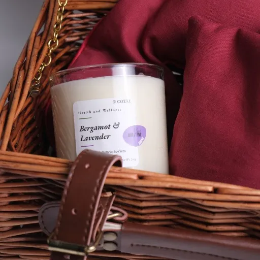Cozy Relaxing Hamper เซ็ตตะกร้าเพื่อความผ่อนคลาย - Ruby - COZXY Product Image