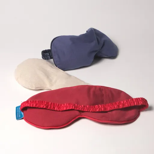 หมอนประคบตาอุ่นร้อน Eye Mask Heating Pad สีน้ำเงิน​ Navy - COZXY Product Image