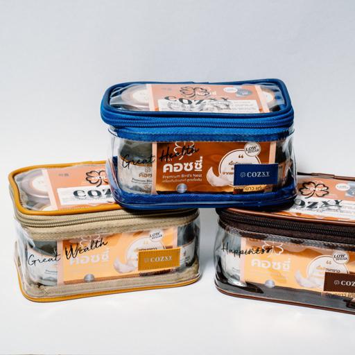 รังนกแท้ Set 6 ขวด 2 Set พร้อมของขวัญ 1 ชิ้น - COZXY Product Image