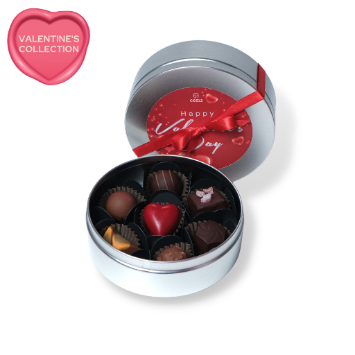[Pre-order] Valentine's Day กล่องช็อกโกแลตทรัฟเฟิล 7 ชิ้น Love is All Around - COZXY Product Image