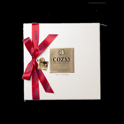 กล่องของขวัญ รังนกแท้พรีเมี่ยม 10 ขวด สูตร หวานน้อย  - COZXY Product Image