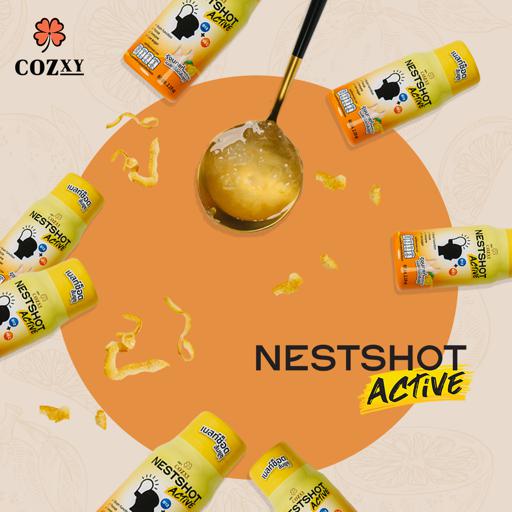 Nestshot Active Yuzu 65ml. Box of 9 bottles x 4boxes and 2 bottles x 20 boxes (Mix 2) - COZXY Product Image
