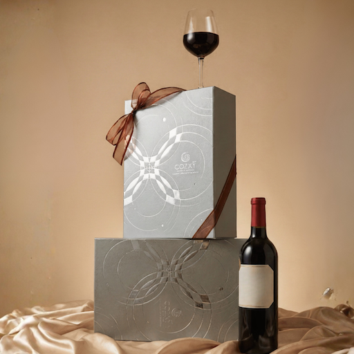 Cellar Box Set เซ็ตเครื่องดื่มพร้อมแก้ว #สีแพลตตินั่ม - COZXY Product Image