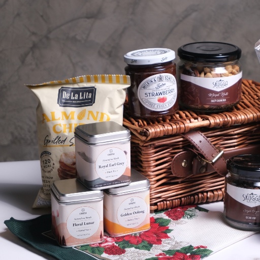 Deluxe Hamper Gift Basket - COZXY Product Image