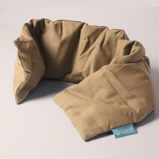 หมอนประคบคออุ่นร้อน Lavender Clay Neck Wrap สีเบจ Beige - Cozxy | Health Product Image