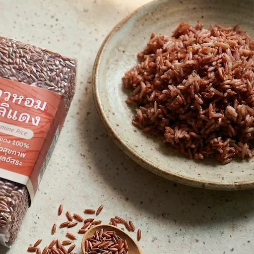 ข้าวหอมมะลิแดง ออร์แกนิค 450g x 4 แพ็ก - COZXY Product Image