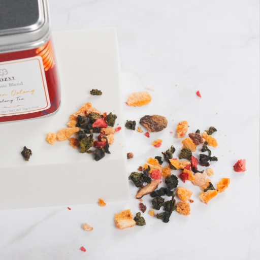 Golden Oolong ชาเบลนด์โกลเด้นอู่หลง  (Loose Tea 250กรัม) - COZXY Product Image