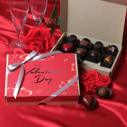 Valentine's Box ช็อกโกแลต 12 ชิ้น - COZXY Product Image