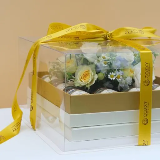 Prestige Fresh Flower Box กล่องดอกไม้ รังนกพรีเมี่ยม 10 ขวด - COZXY Product Image