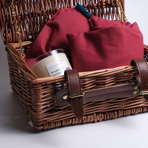 Cozy Relaxing Hamper เซ็ตตะกร้าเพื่อความผ่อนคลาย - Ruby - COZXY Product Image