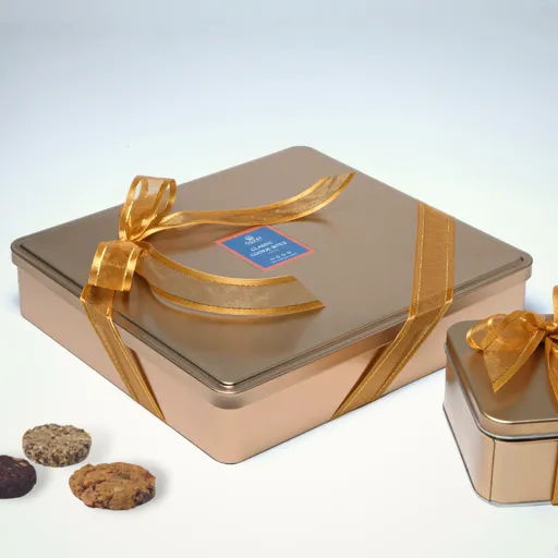 Cozxy Classic Cookie Bites Tin Box คุกกี้ธัญพืชกล่องโลหะ 280g - Cozxy | Health Product Image