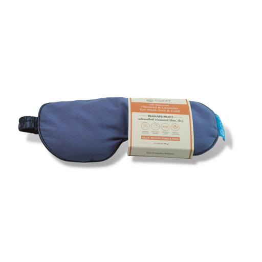 หมอนประคบตาอุ่นร้อน Eye Mask Heating Pad สีน้ำเงิน​ Navy - COZXY Product Image