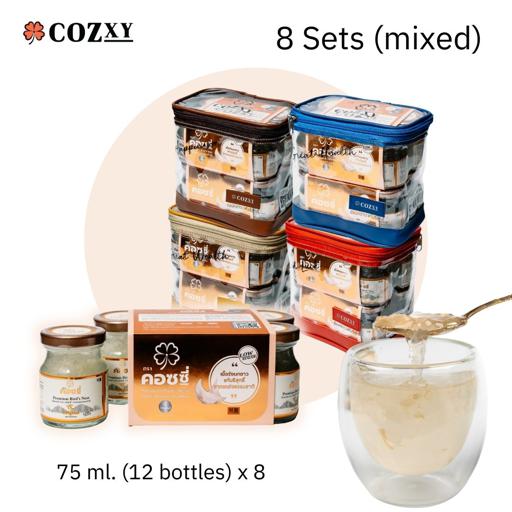 รังนกพรีเมี่ยม รสต้นตำรับ แพ็ก 12 ขวด 8 แพ็ก - COZXY Product Image