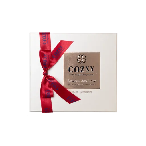 กล่องของขวัญ รังนกแท้ พรีเมี่ยม  5 ขวด  สูตรหวานน้อย - COZXY Product Image