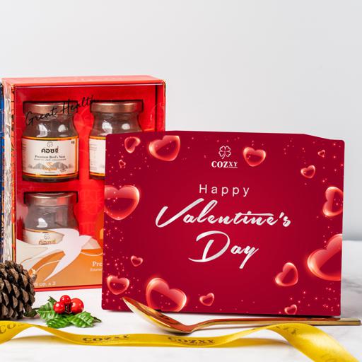 Valentine's day รังนกพรีเมี่ยม 3 ขวด - COZXY Product Image