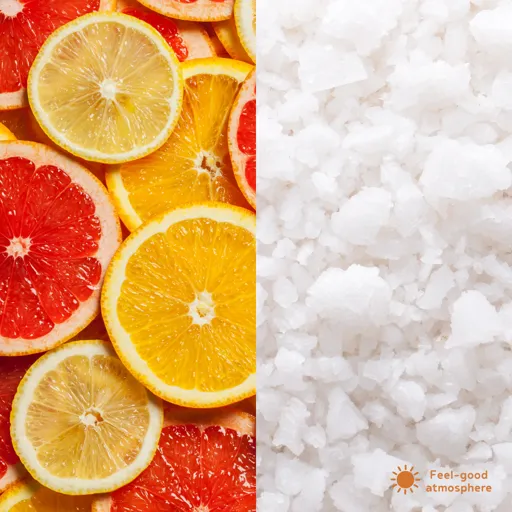 Citrus & Sea Salt เทียนหอมขนาด 240g - COZXY Product Image
