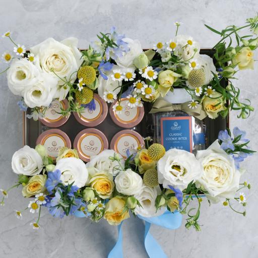 The Blooming Health เซ็ตเพื่อสุขภาพดอกไม้สด - COZXY Product Image