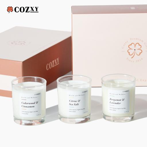 Scented Candle Aromatic Petite Glass Set เซ็ตเทียนหอม 3 ชิ้น - COZXY Product Image