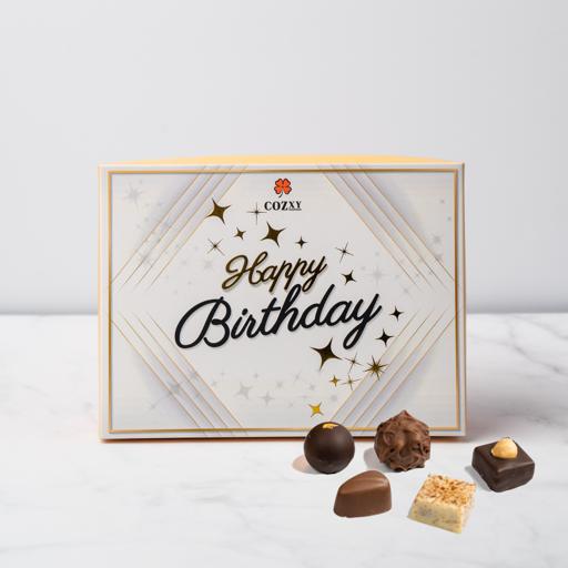 Happy Birthday ช็อกโกแลต 12 ชิ้น - COZXY Product Image