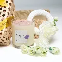 Songkran Petite Set เซ็ตตะกร้าสงกรานต์เพื่อความผ่อนคลาย เทียนหอม240g และมาลัยดอกไม้ประดิษฐ์ - COZXY Thumbnail
