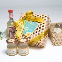 Songkran Petite Bird's Nest Set เซ็ตตะกร้าสงกรานต์เพื่อสุขภาพ รังนกพรีเมียม 4ขวด และน้ำอบ - COZXY Thumbnail