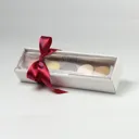 Macarons Row Box มาการอง 5 ชิ้น