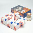 กล่องของขวัญ รังนกแท้พรีเมี่ยม 3 ขวด ห่อผ้าฟุโรชิกิ - Flower