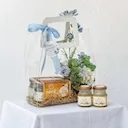 Extra Blue & Bloom รังนกพรีเมี่ยมแพ็ก 6 ขวด ในกระเป๋าดอกไม้ประดิษฐ์ - Cozxy | Health Thumbnail