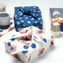 กล่องของขวัญ รังนกแท้พรีเมี่ยม 3 ขวด ห่อผ้าฟุโรชิกิ - Navy - Cozxy | Health Thumbnail