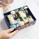 Faux Flower กล่องดอกไม้ประดิษฐ์ รังนกพรีเมี่ยม 3 ขวด - COZXY Thumbnail