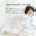 ผ้าห่มถ่วงน้ำหนักสำหรับเด็ก Kids' Weighted Blanket - Space grey (น้ำหนัก 2.3 กก.) - COZXY Thumbnail