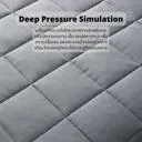 ผ้าห่มถ่วงน้ำหนัก Weighted Blanket (น้ำหนัก 5.4 กก.) Compact - COZXY Thumbnail