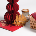 Gold Chalom Set เซ็ตตะกร้าตรุษจีนเพื่อสุขภาพ รังนกพรีเมียม 6ขวด และเรือสำเภาทอง - COZXY Thumbnail