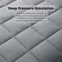 ผ้าห่มถ่วงน้ำหนัก Weighted Blanket (น้ำหนัก 6.8 กก.) Standard - COZXY Thumbnail