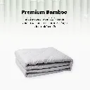 ผ้าห่มถ่วงน้ำหนัก Weighted Blanket (น้ำหนัก 5.4 กก.) Compact + ปลอกผ้าห่ม Bamboo Cooling Cover (สีครีม Ivory) - COZXY Thumbnail