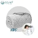 ผ้าห่มถ่วงน้ำหนักสำหรับเด็ก Kids' Weighted Blanket - Space grey (น้ำหนัก 2.3 กก.) - COZXY Thumbnail