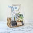 Extra Blue & Bloom เทียนหอมไขถั่วเหลือง 240g. และหมอนประคบตาเมล็ดแฟล็กซ์และลาเวนเดอร์ - Cozxy | Health Thumbnail