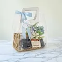 Extra Blue & Bloom เทียนหอมไขถั่วเหลือง 240g. และหมอนประคบตาเมล็ดแฟล็กซ์และลาเวนเดอร์ - Cozxy | Health Thumbnail