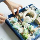 ​Faux Malai กล่องดอกไม้และพวงมาลัยประดิษฐ์ รังนกพรีเมี่ยม 10 ขวด - COZXY Thumbnail