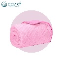 ผ้าห่มถ่วงน้ำหนักสำหรับเด็ก Kids' Weighted Blanket - Baby pink (น้ำหนัก 2.3 กก.)